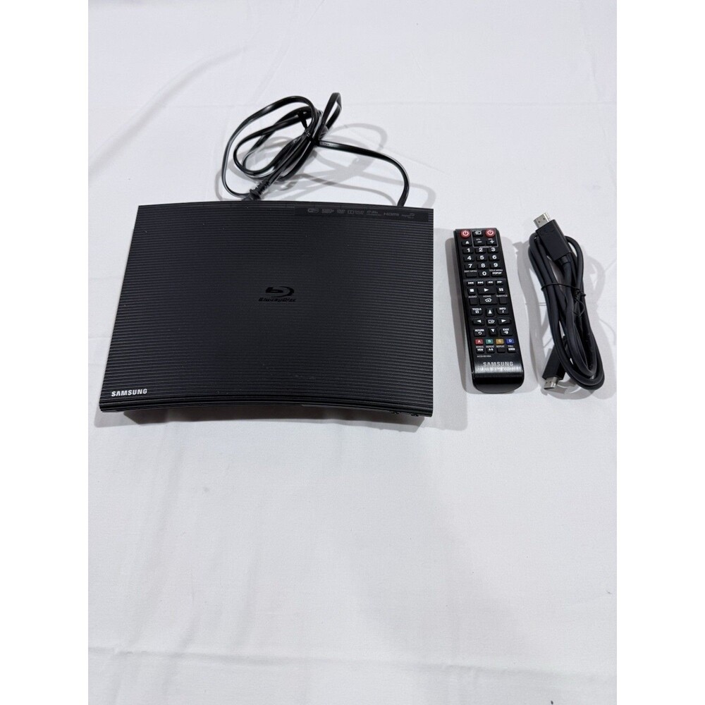 Samsung BD-J5700 Smart Curved Blu Ray DVD Player Streaming WiFi w/ Remote & HDMI